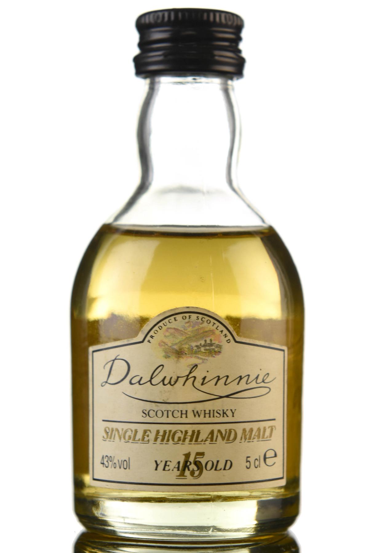 Dalwhinnie 15 Year Old Miniature