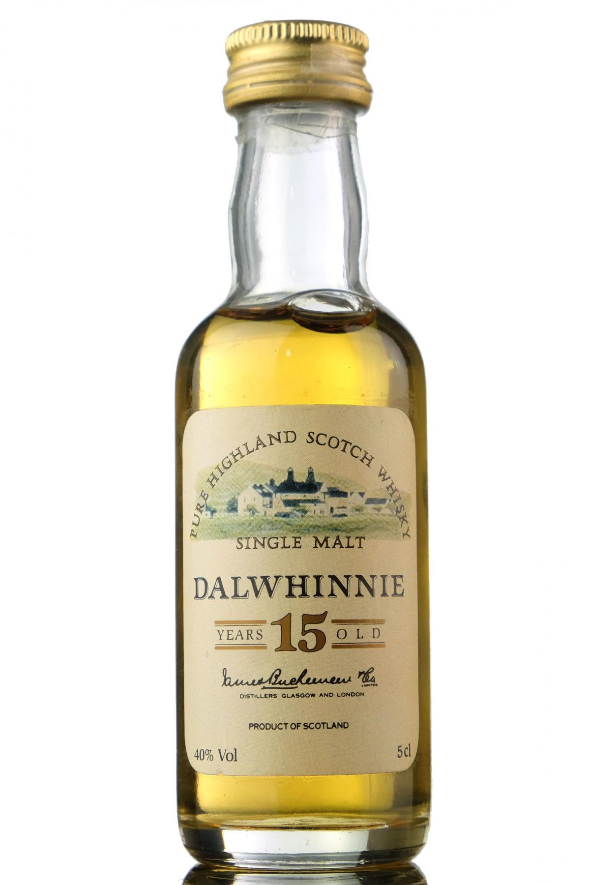 Dalwhinnie 15 Year Old Miniature