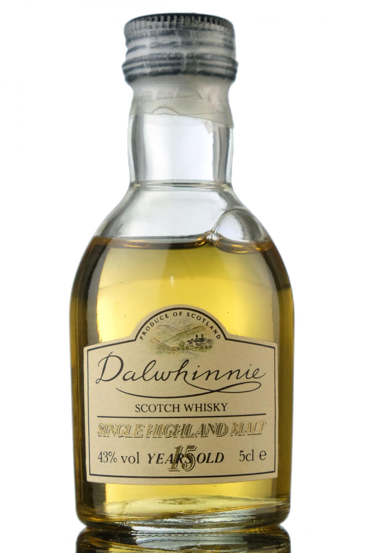 Dalwhinnie 15 Year Old Miniature