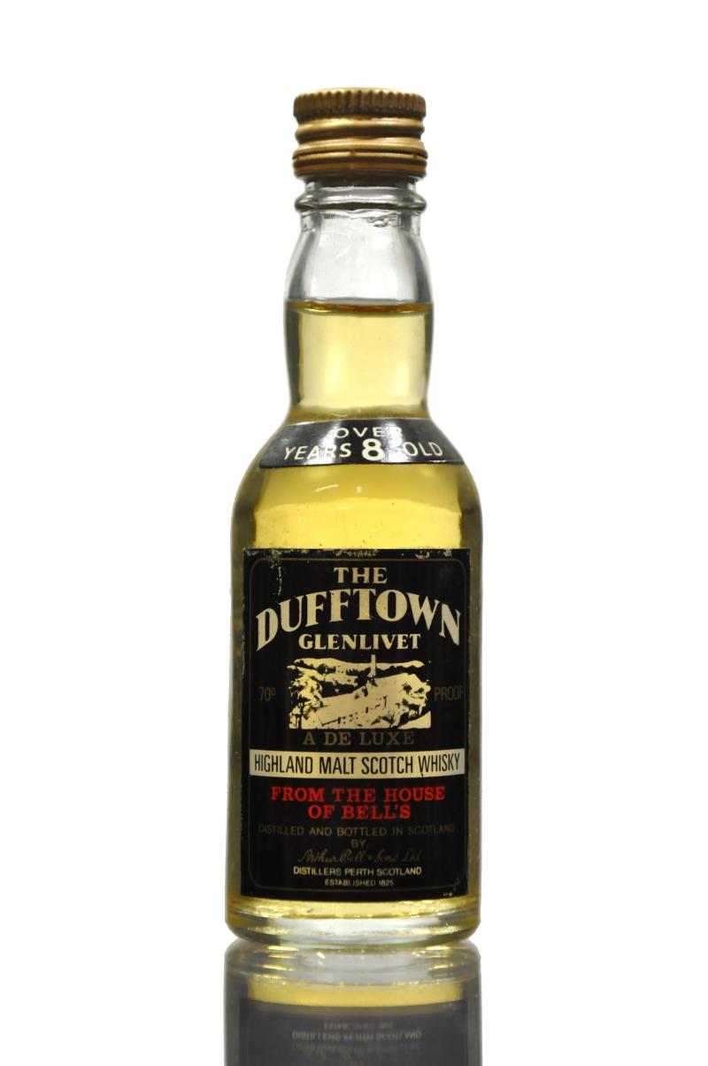 Dufftown-Glenlivet 8 Year Old Miniature