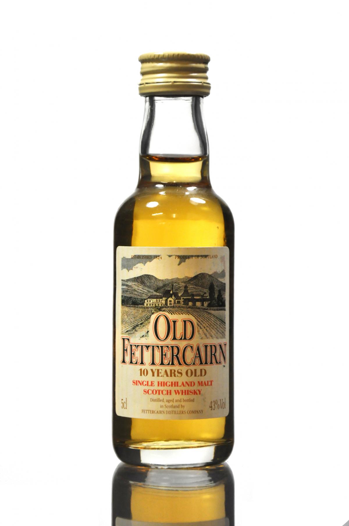 Old Fettercairn 10 Year Old Miniature