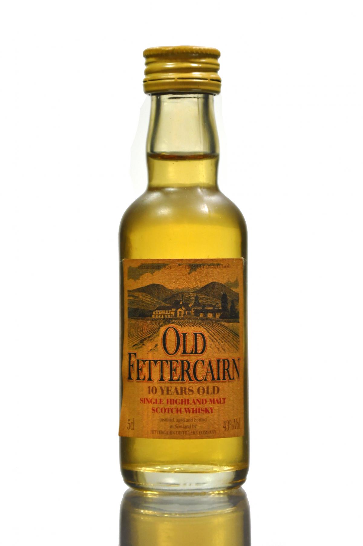 Old Fettercairn 10 Year Old Miniature