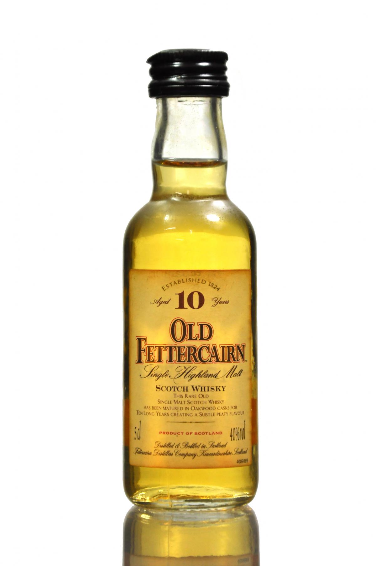 Old Fettercairn 10 Year Old Miniature