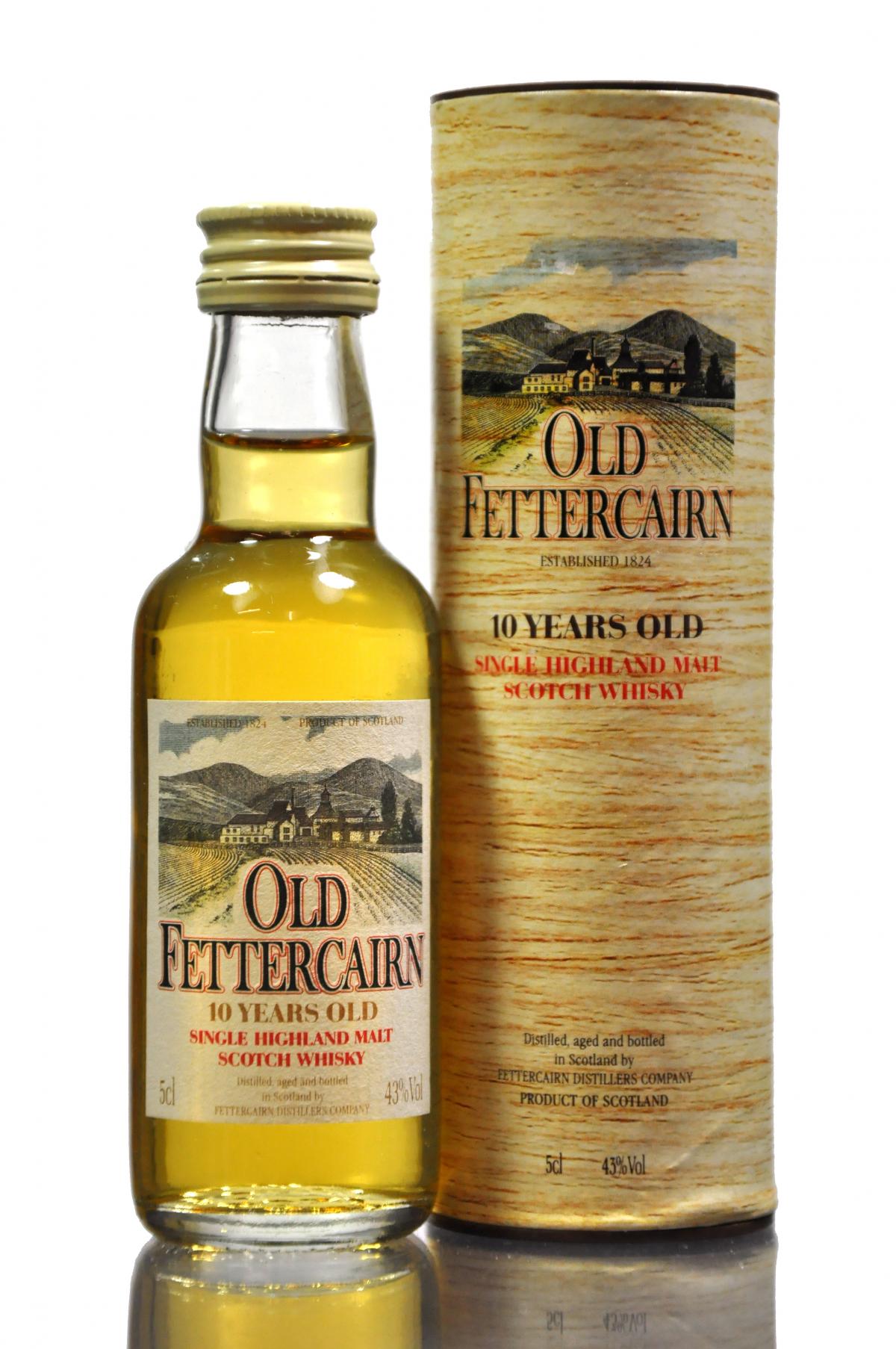 Old Fettercairn 10 Year Old Miniature