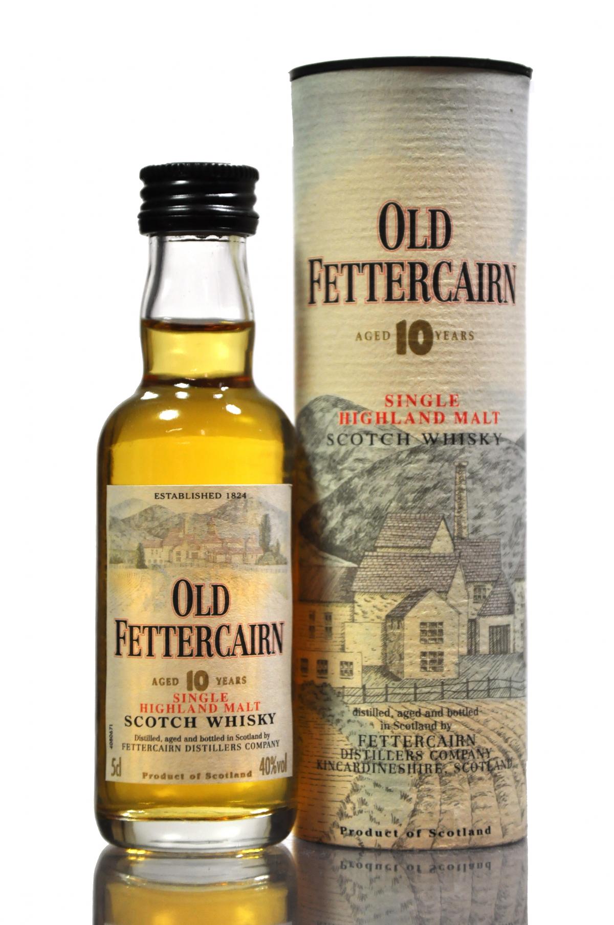 Old Fettercairn 10 Year Old Miniature