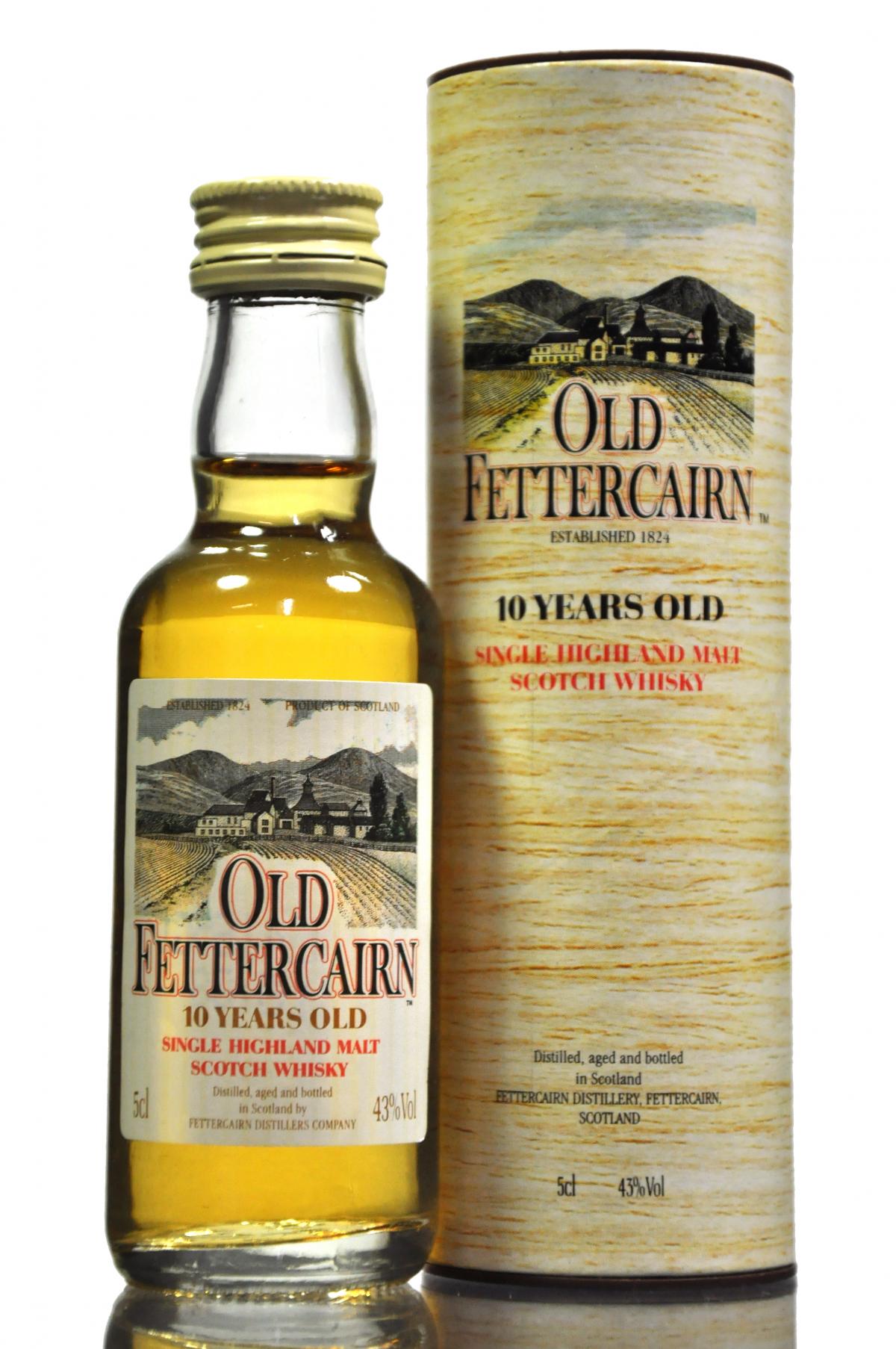 Old Fettercairn 10 Year Old Miniature