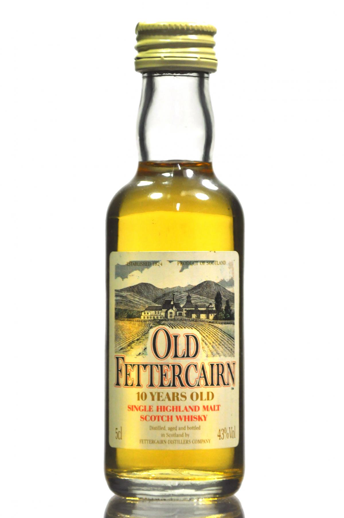 Old Fettercairn 10 Year Old Miniature