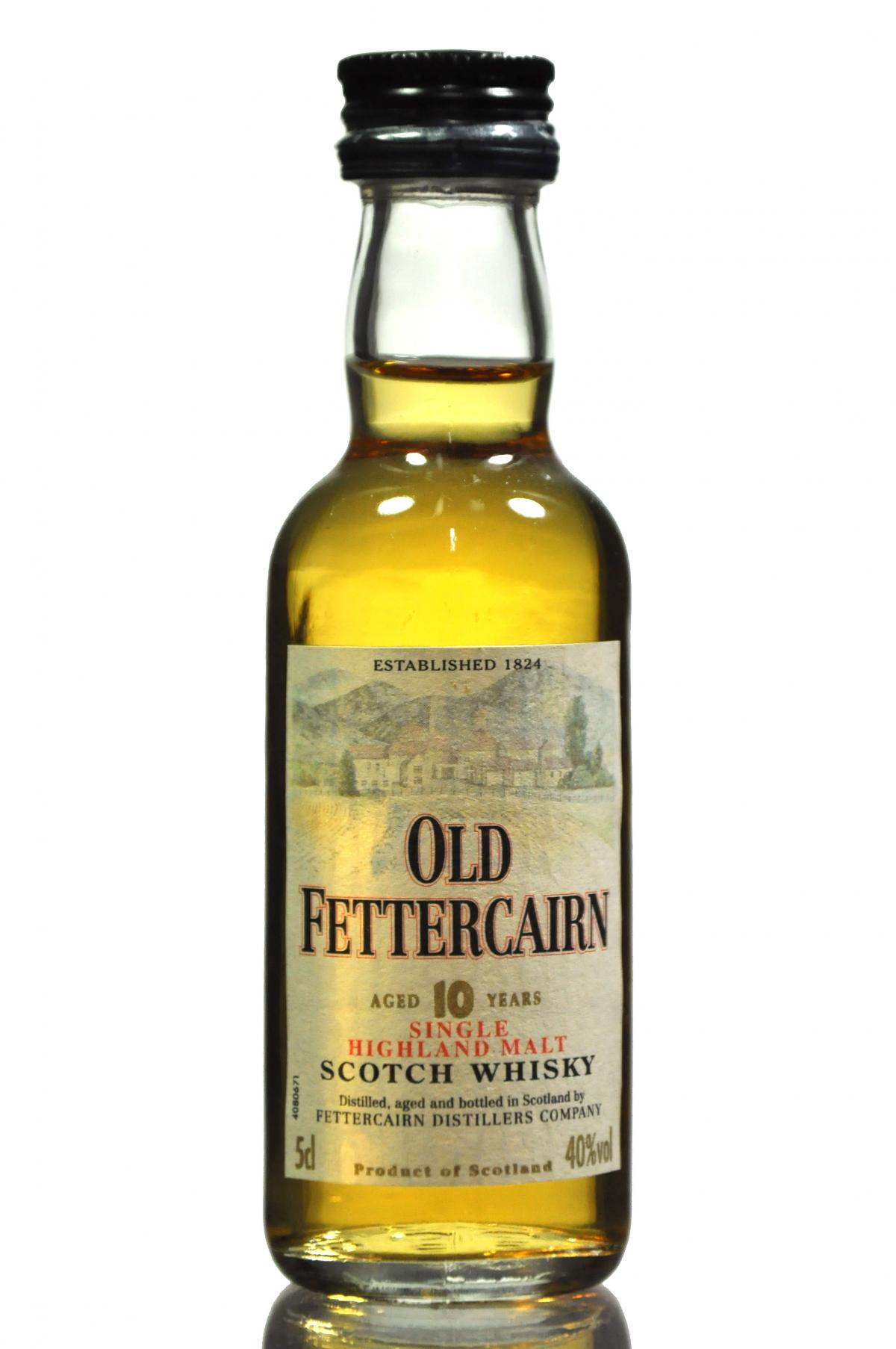 Old Fettercairn 10 Year Old Miniature