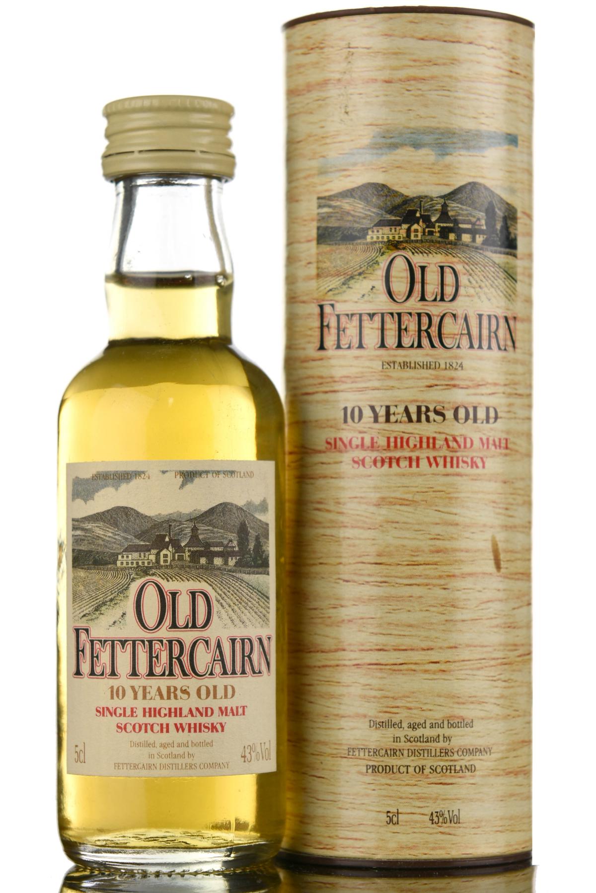 Old Fettercairn 10 Year Old Miniature