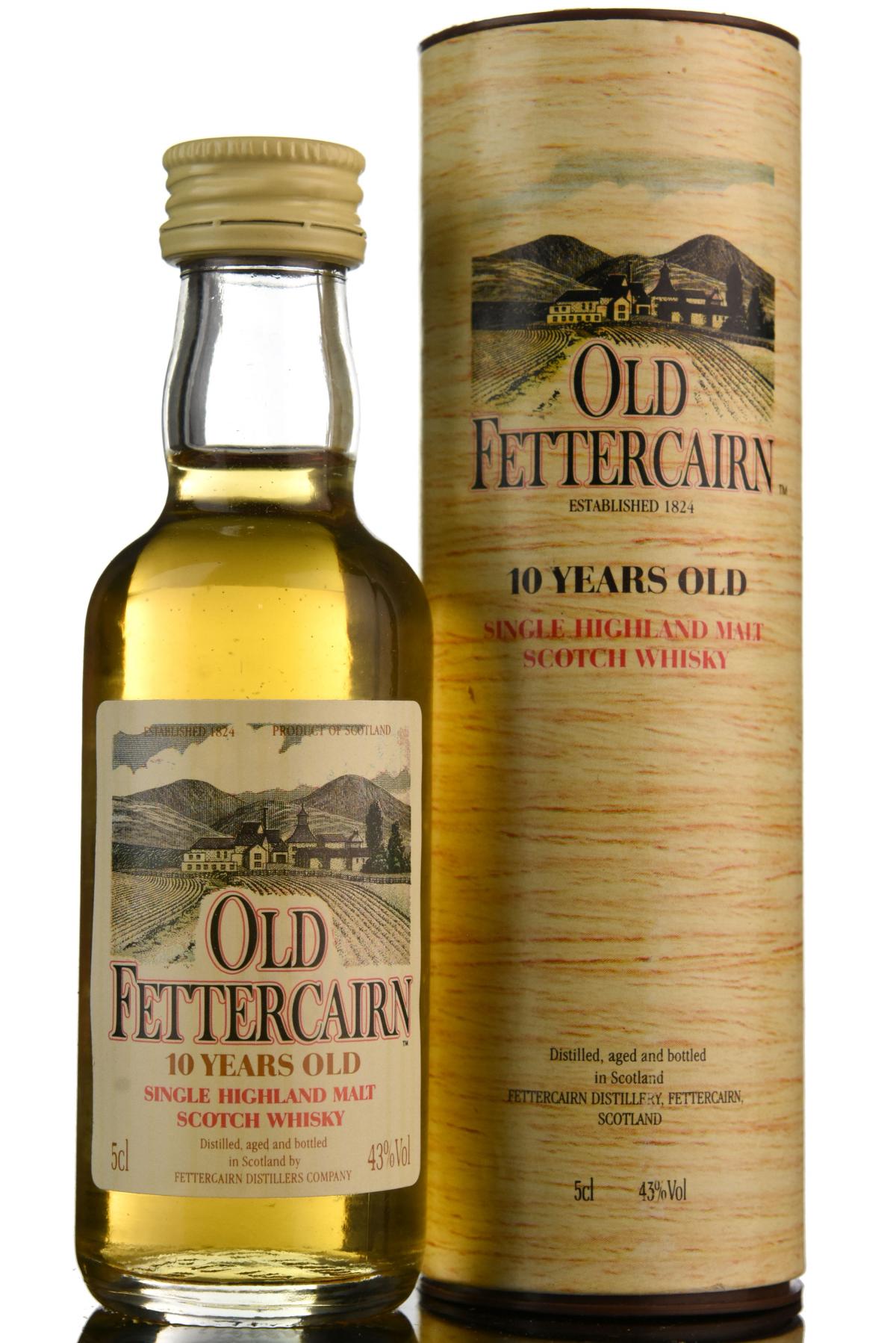 Old Fettercairn 10 Year Old Miniature