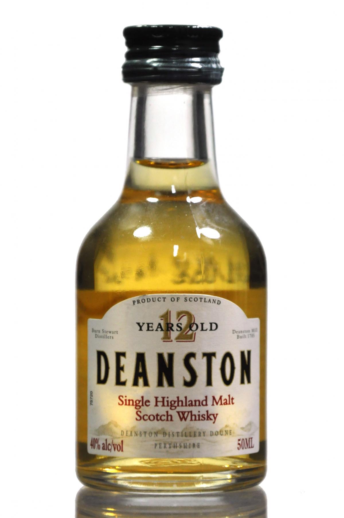 Deanston 12 Year Old Miniature