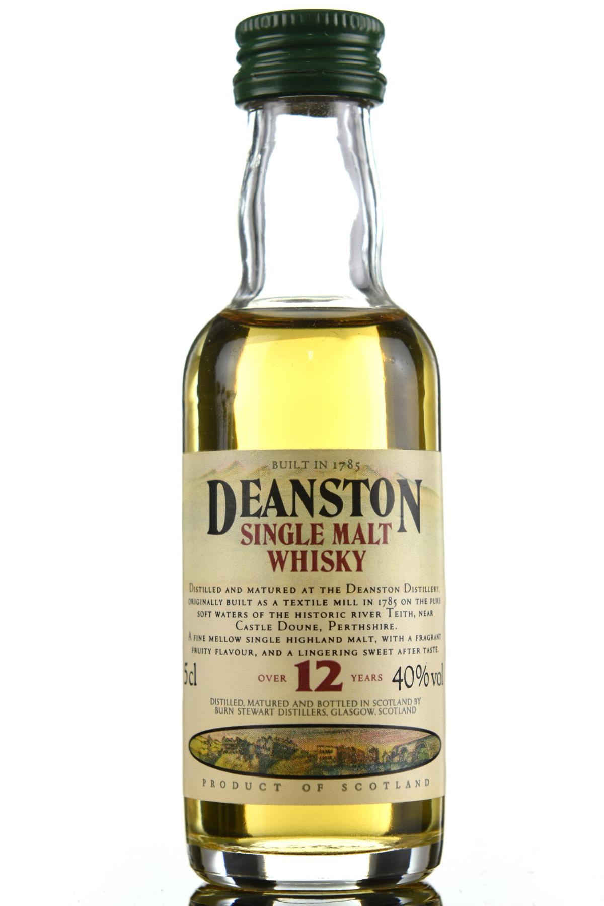 Deanston 12 Year Old Miniature