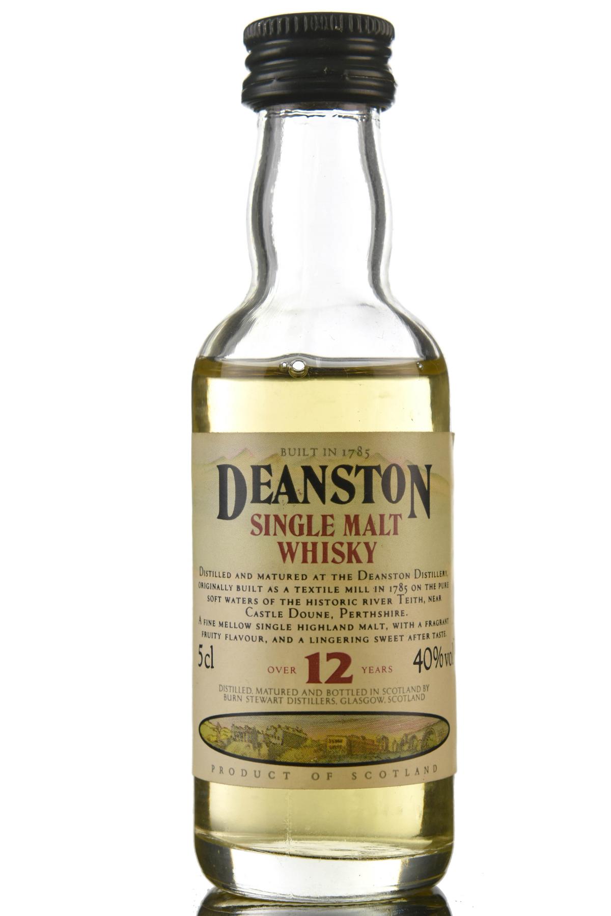 Deanston 12 Year Old Miniature