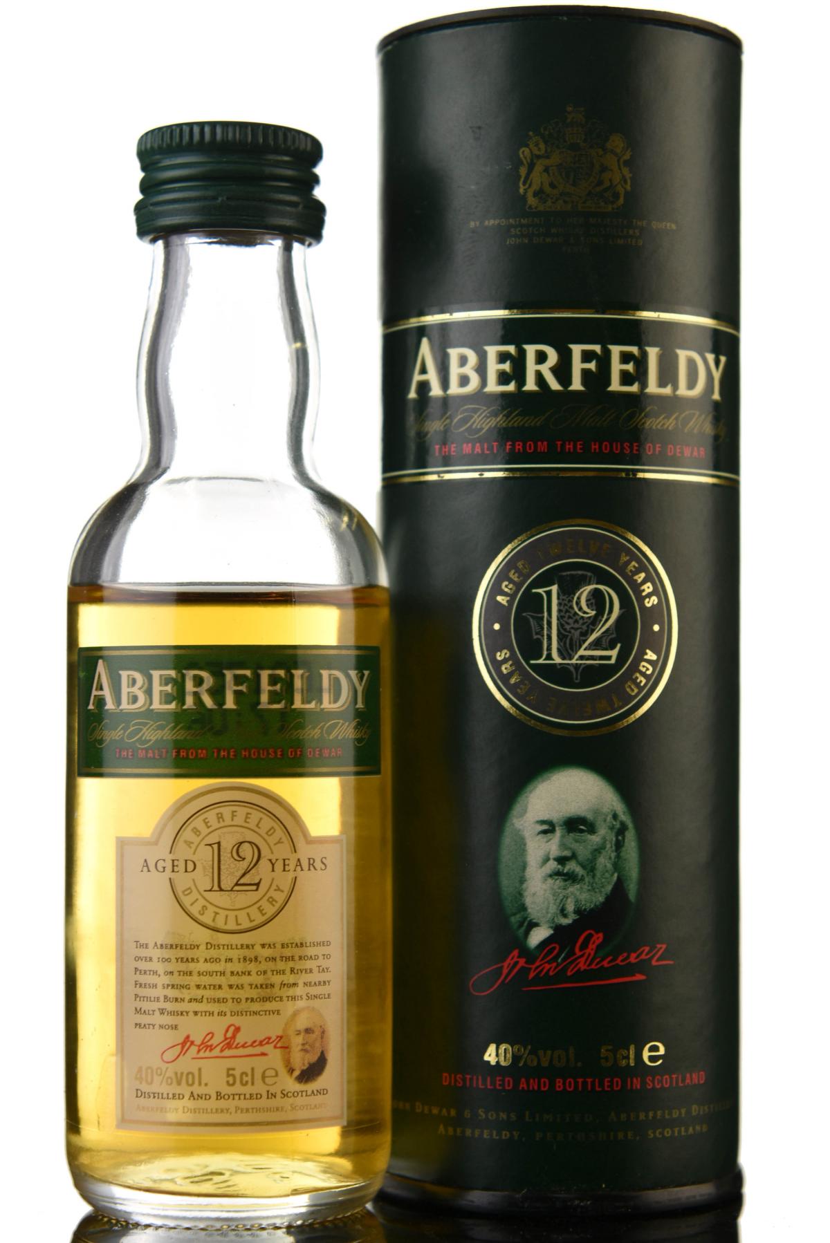 Aberfeldy 12 Year Old Miniature - 2000s