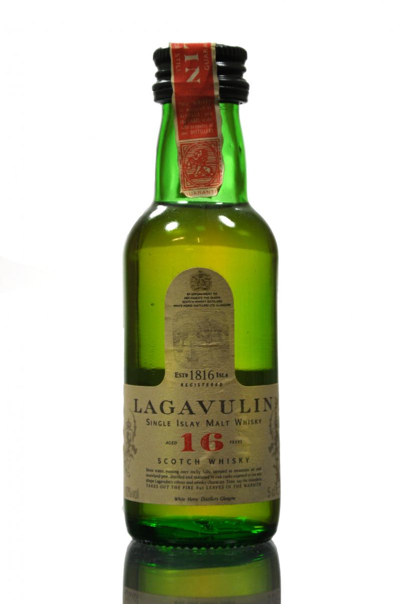 Lagavulin 16 Year Old - White Horse Miniature