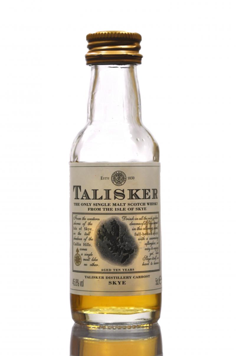 Talisker 10 Year Old Miniature