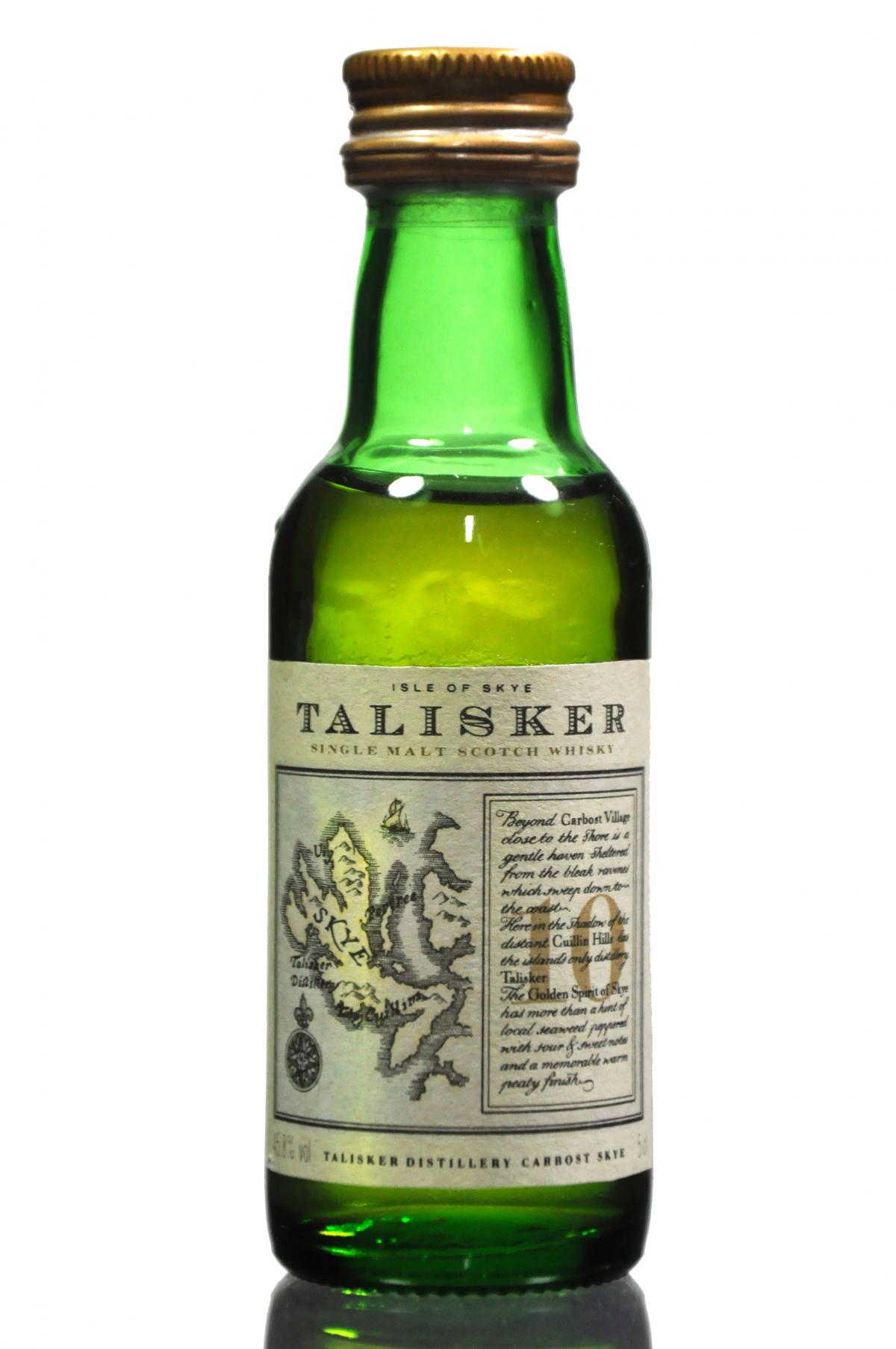 Talisker 10 Year Old Miniature