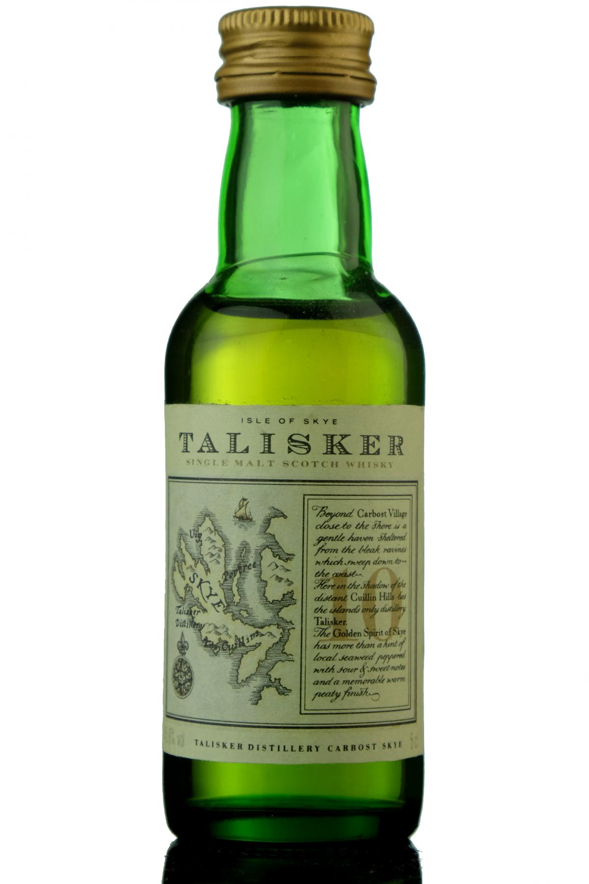 Talisker 10 Year Old Miniature