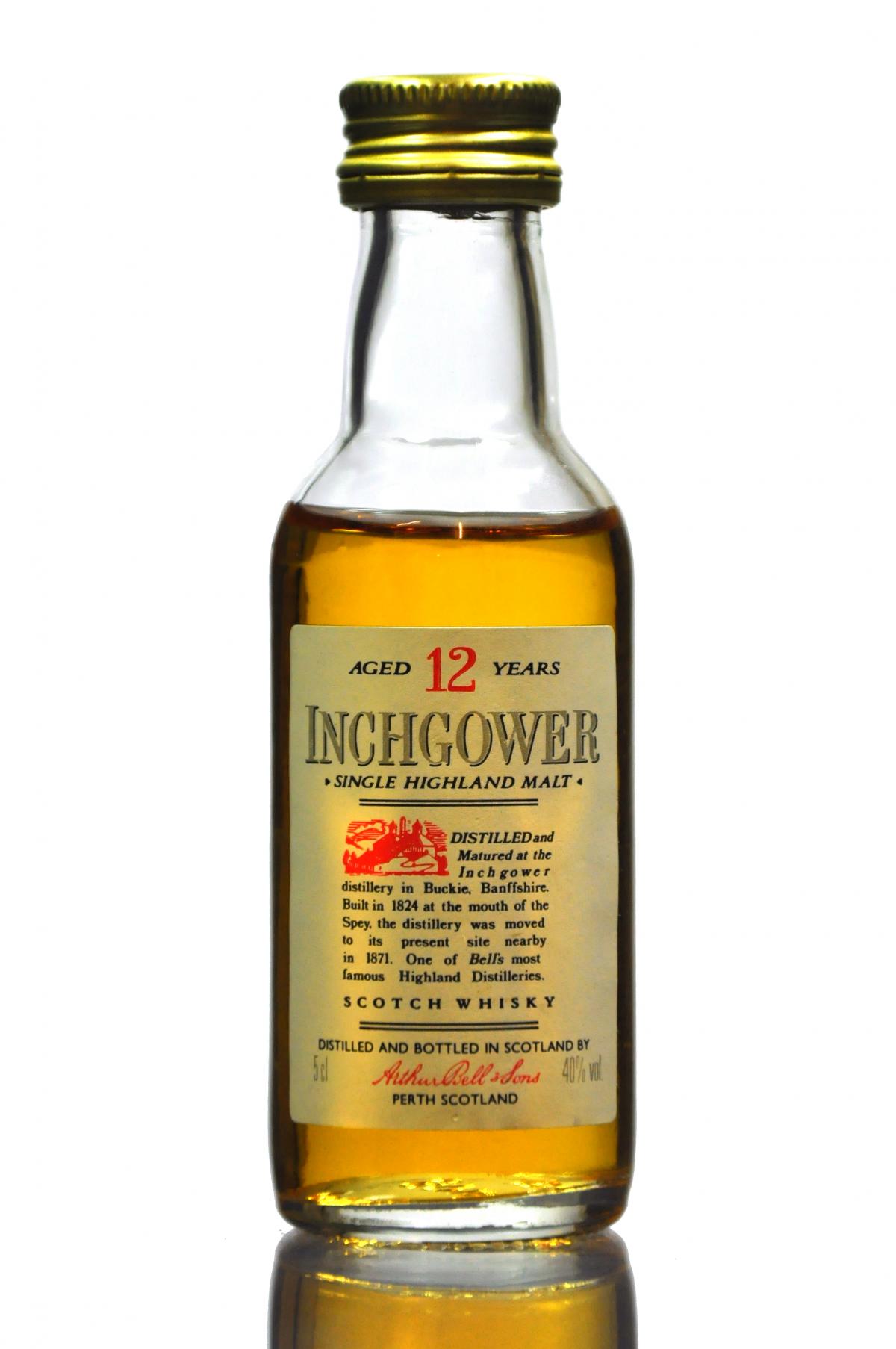 Inchgower 12 Year Old Miniature