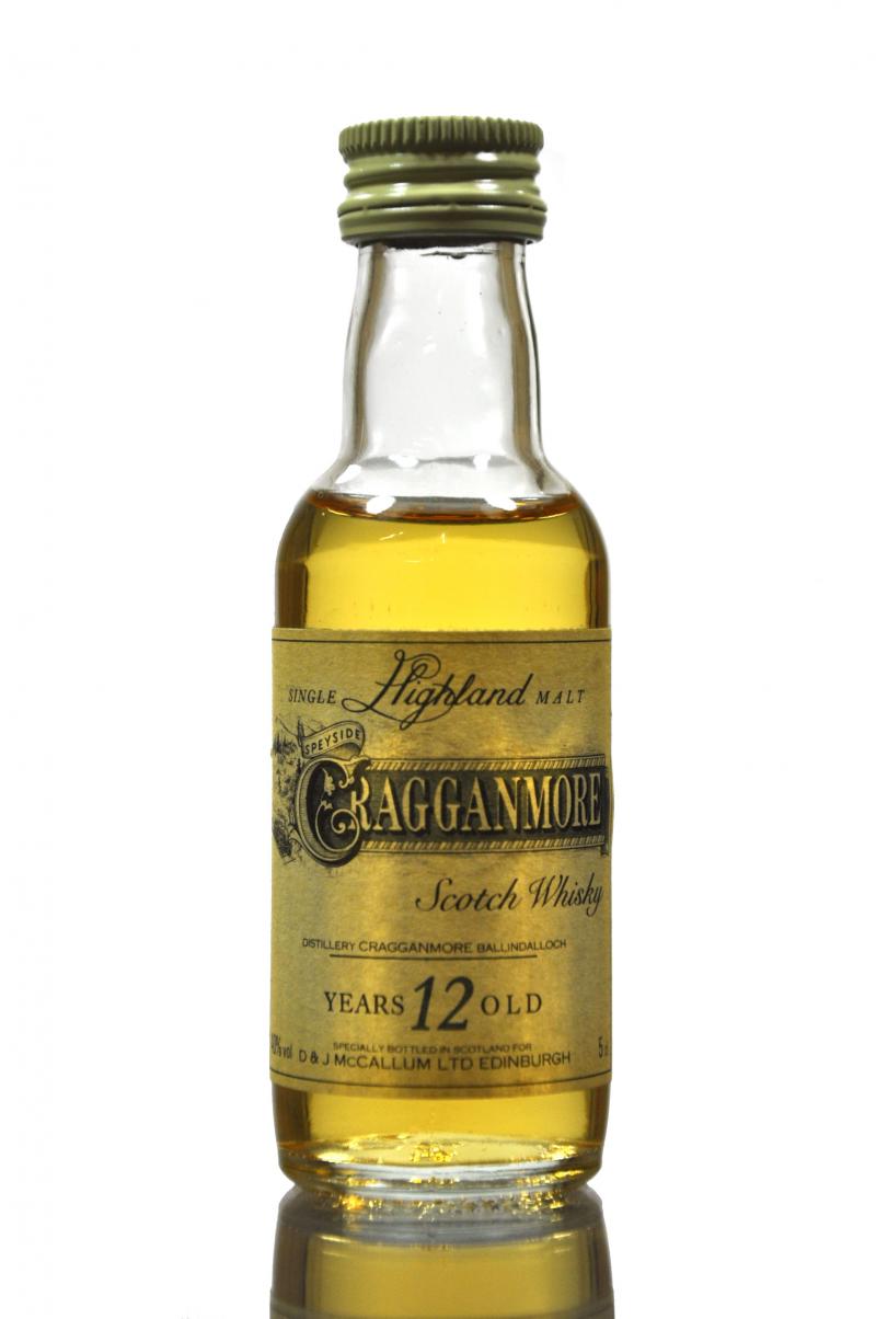 Cragganmore 12 Year Old Miniature