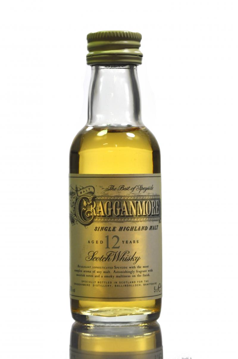 Cragganmore 12 Year Old Miniature