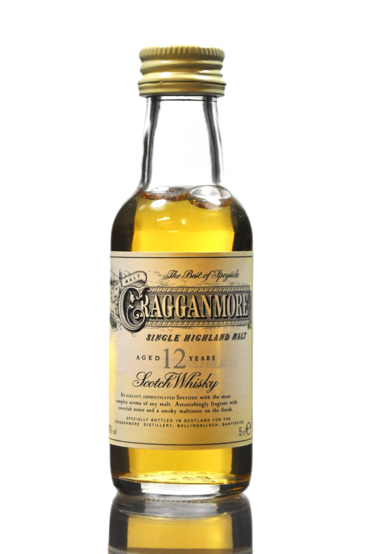 Cragganmore 12 Year Old Miniature