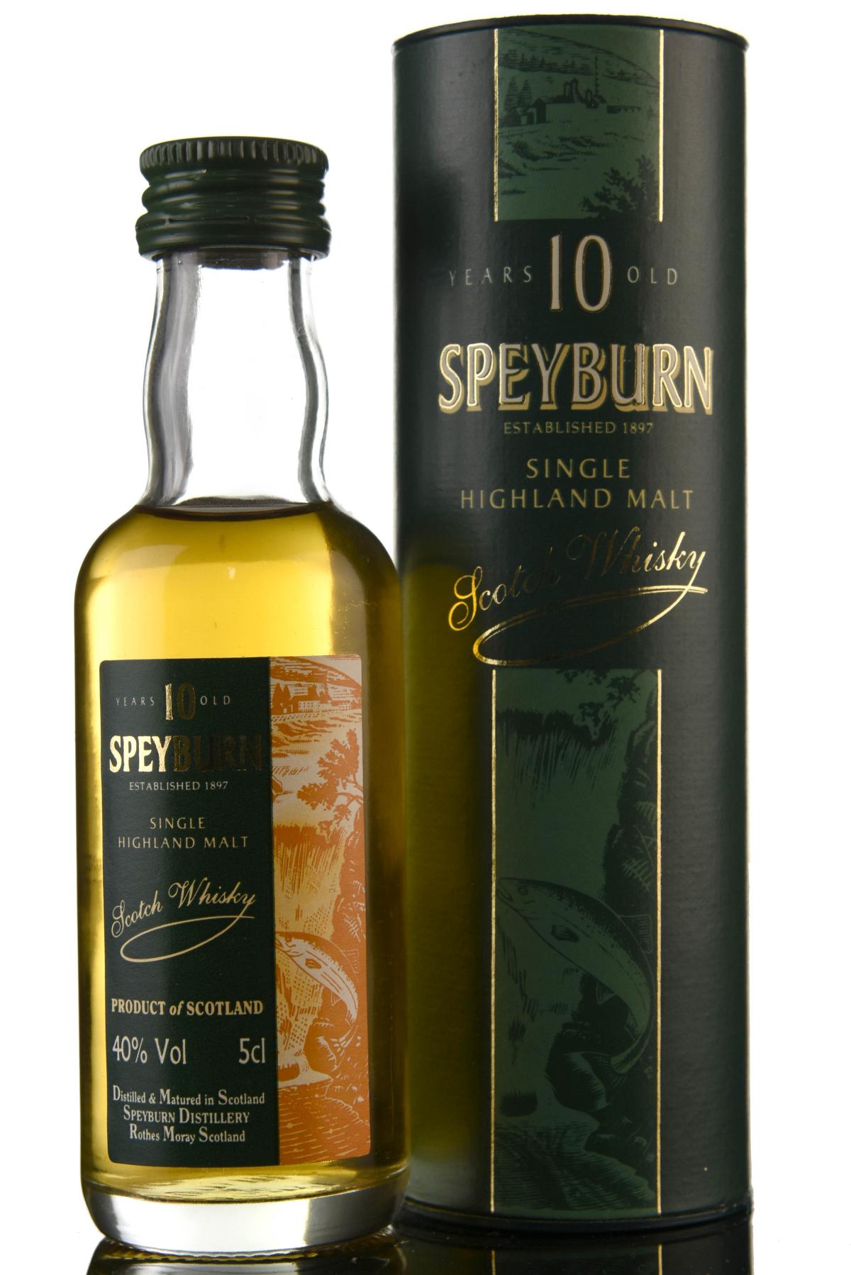 Speyburn 10 Year Old Miniature