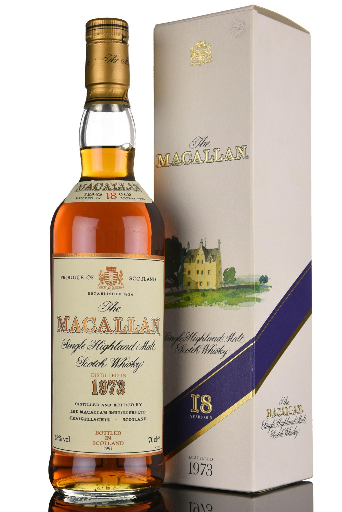 Macallan 1973-1991 - 18 Year Old