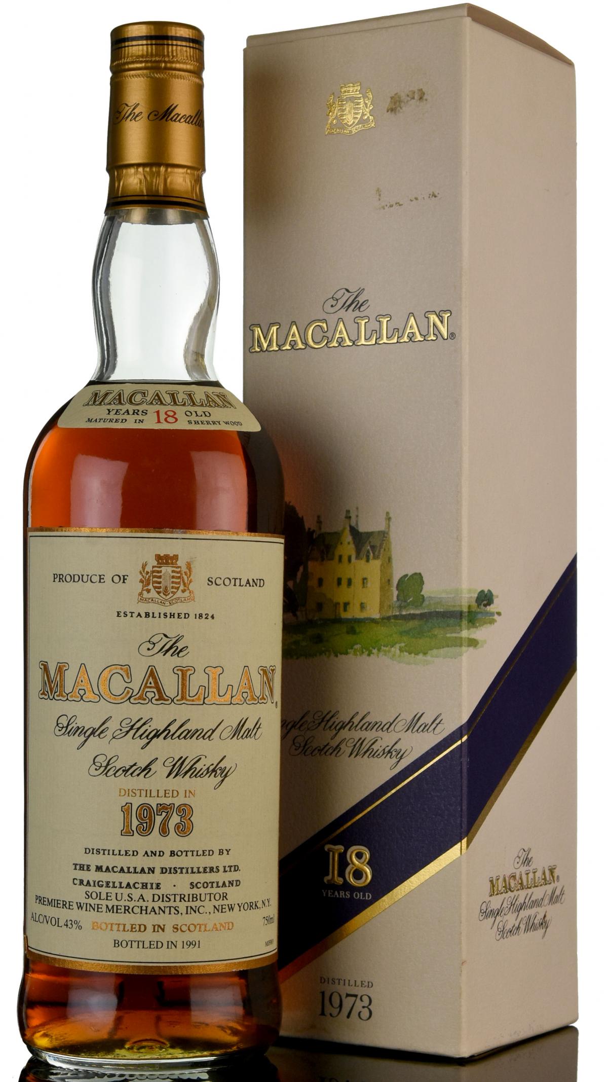 Macallan 1973-1991 - 18 Year Old