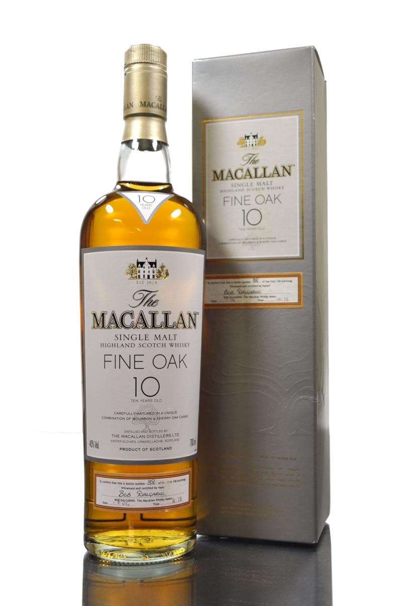 Macallan 10 Year Old - 1st 100 Bottles