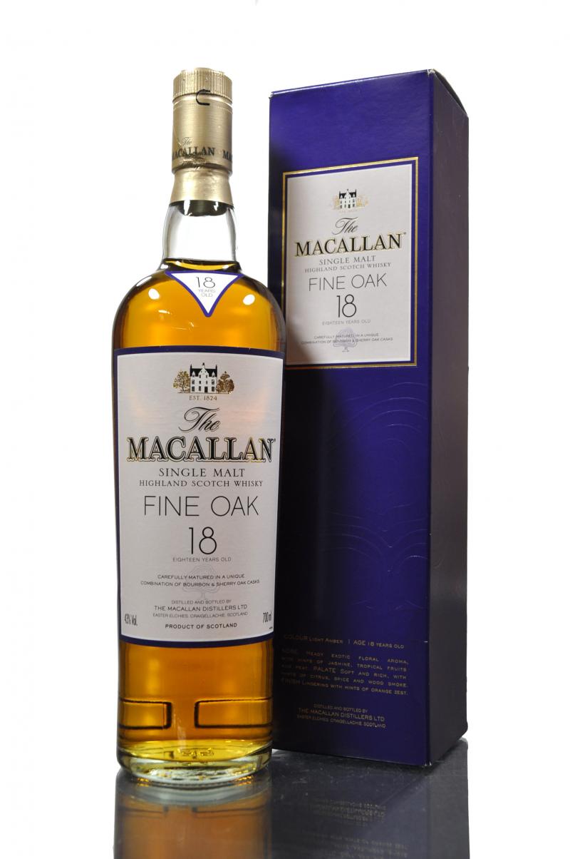 Macallan 18 Year Old - Fine Oak