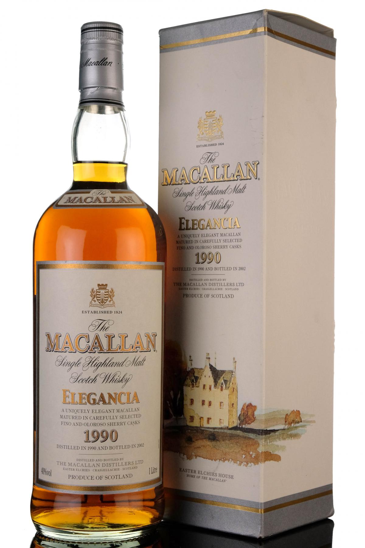 Macallan 1990-2002 - Elegancia - 1 Litre