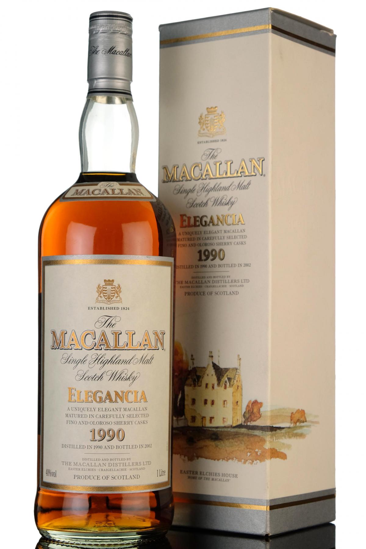 Macallan 1990-2002 - Elegancia - 1 Litre