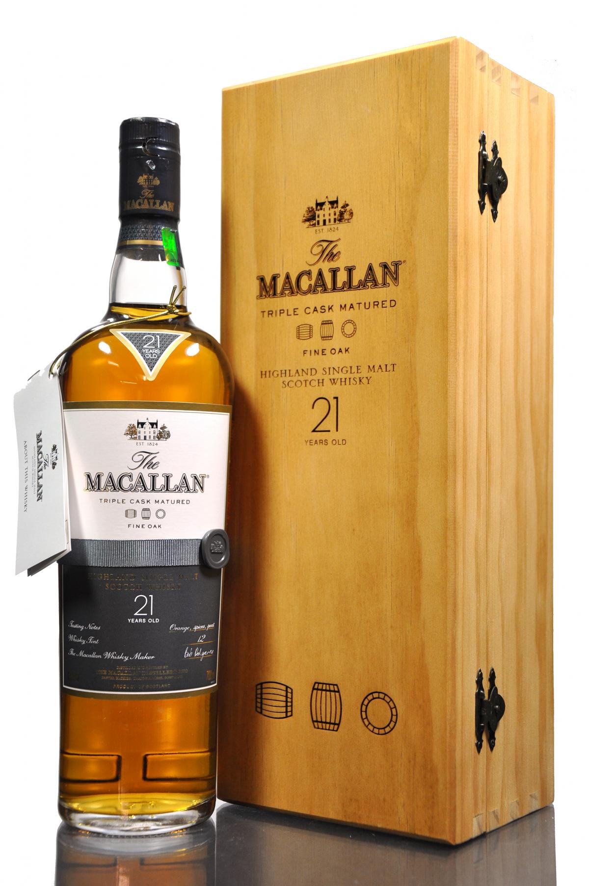 Macallan 21 Year Old - Fine Oak - 2010s