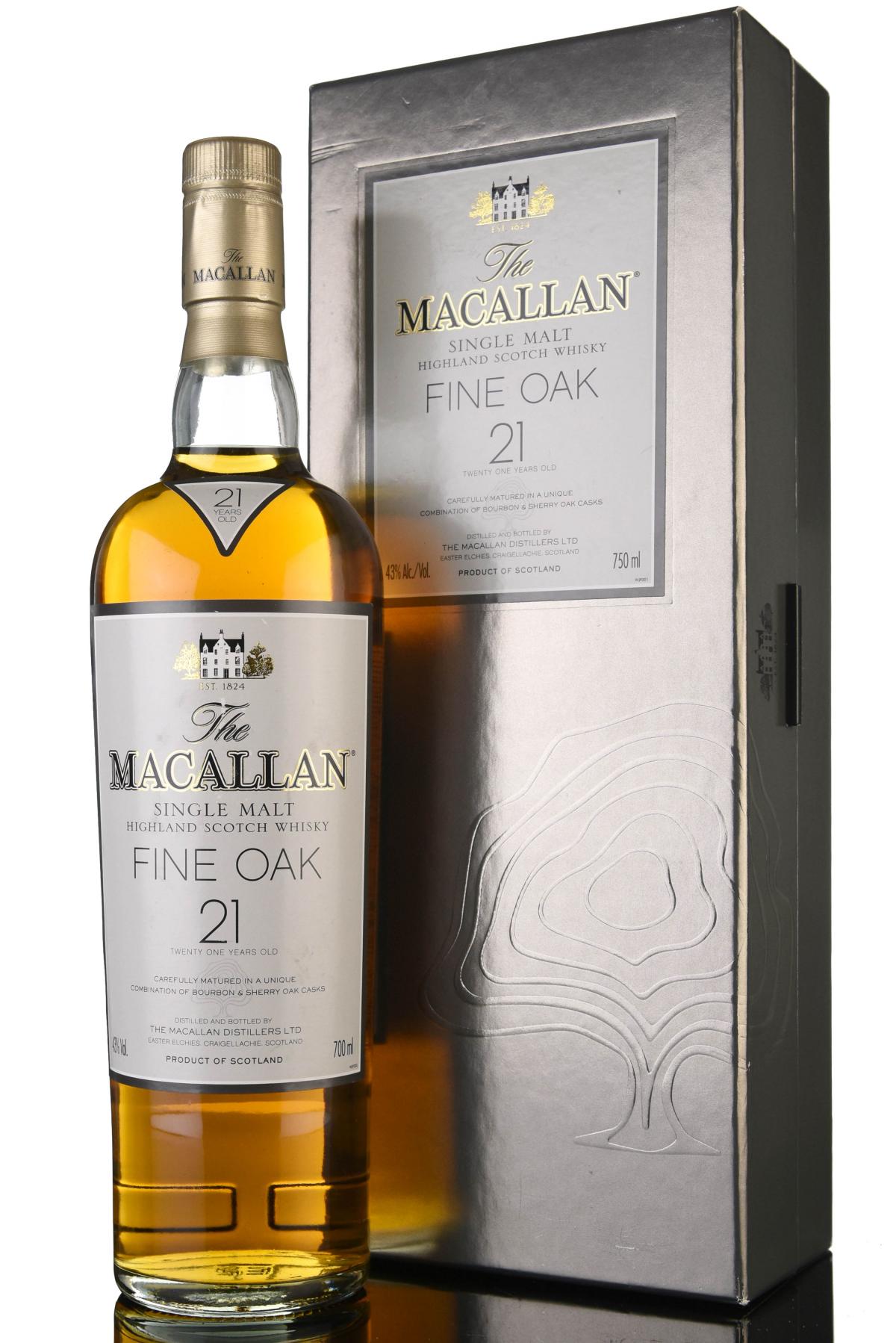 Macallan 21 Year Old - Fine Oak