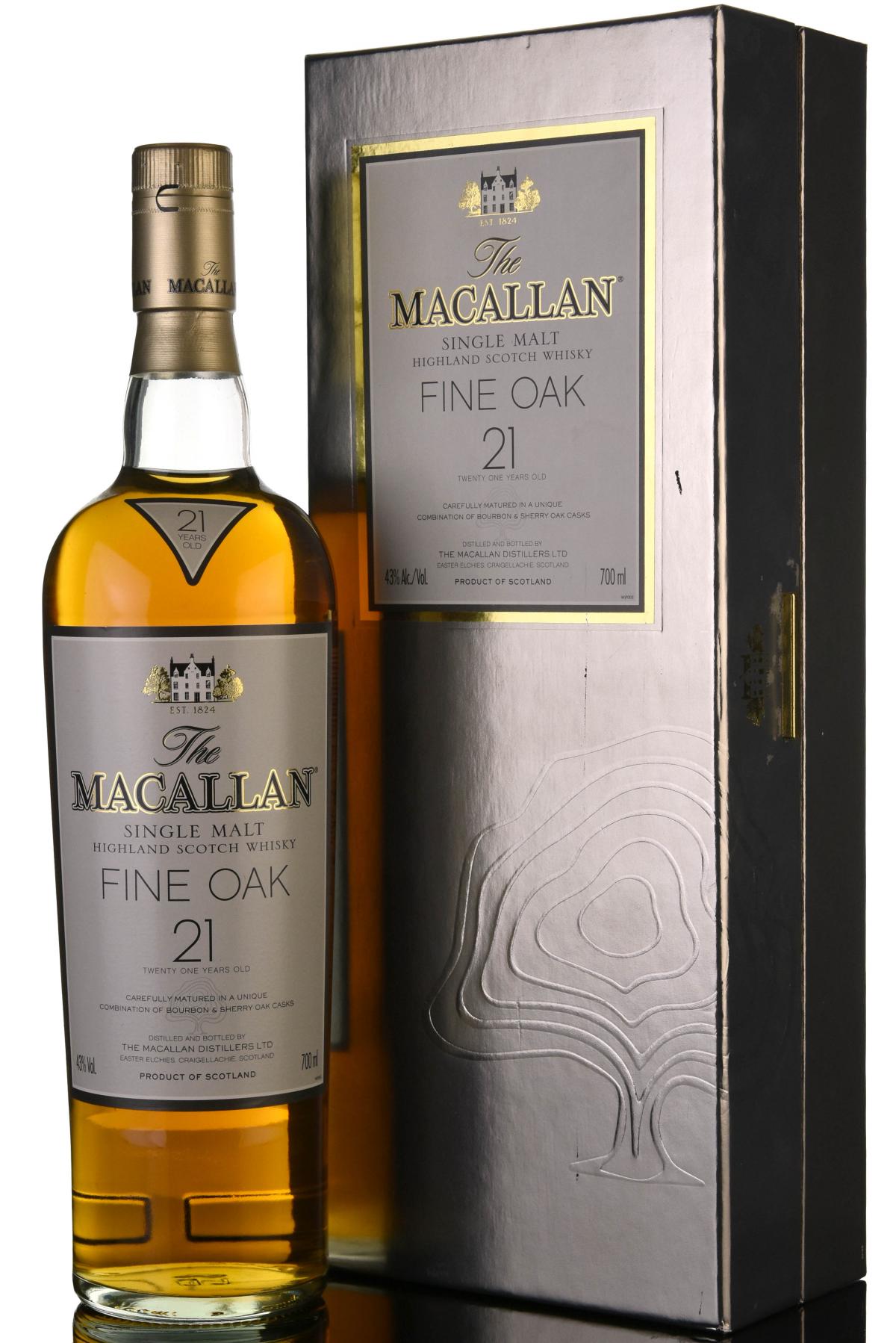 Macallan 21 Year Old - Fine Oak