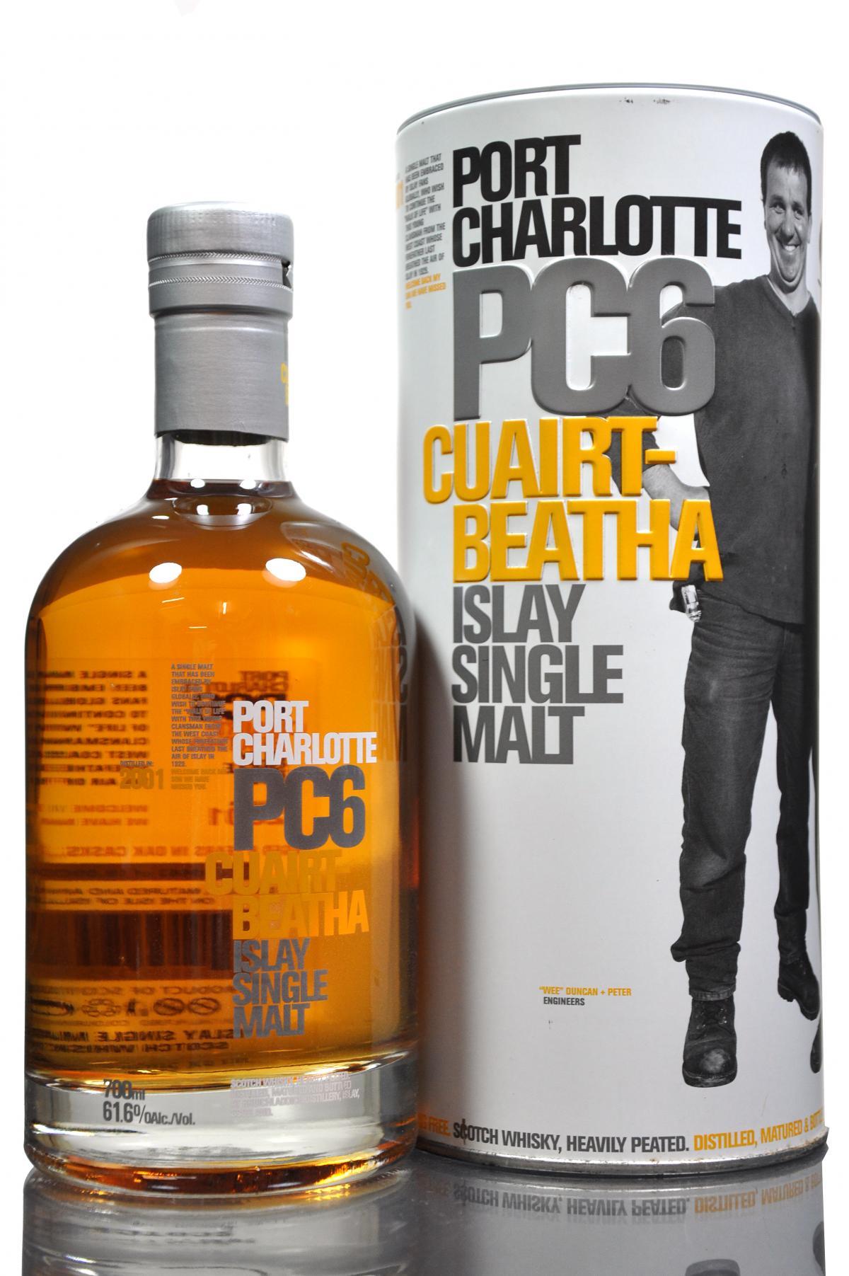 Bruichladdich 2001-2007 - Port Charlotte Cuairt-Beatha - PC6