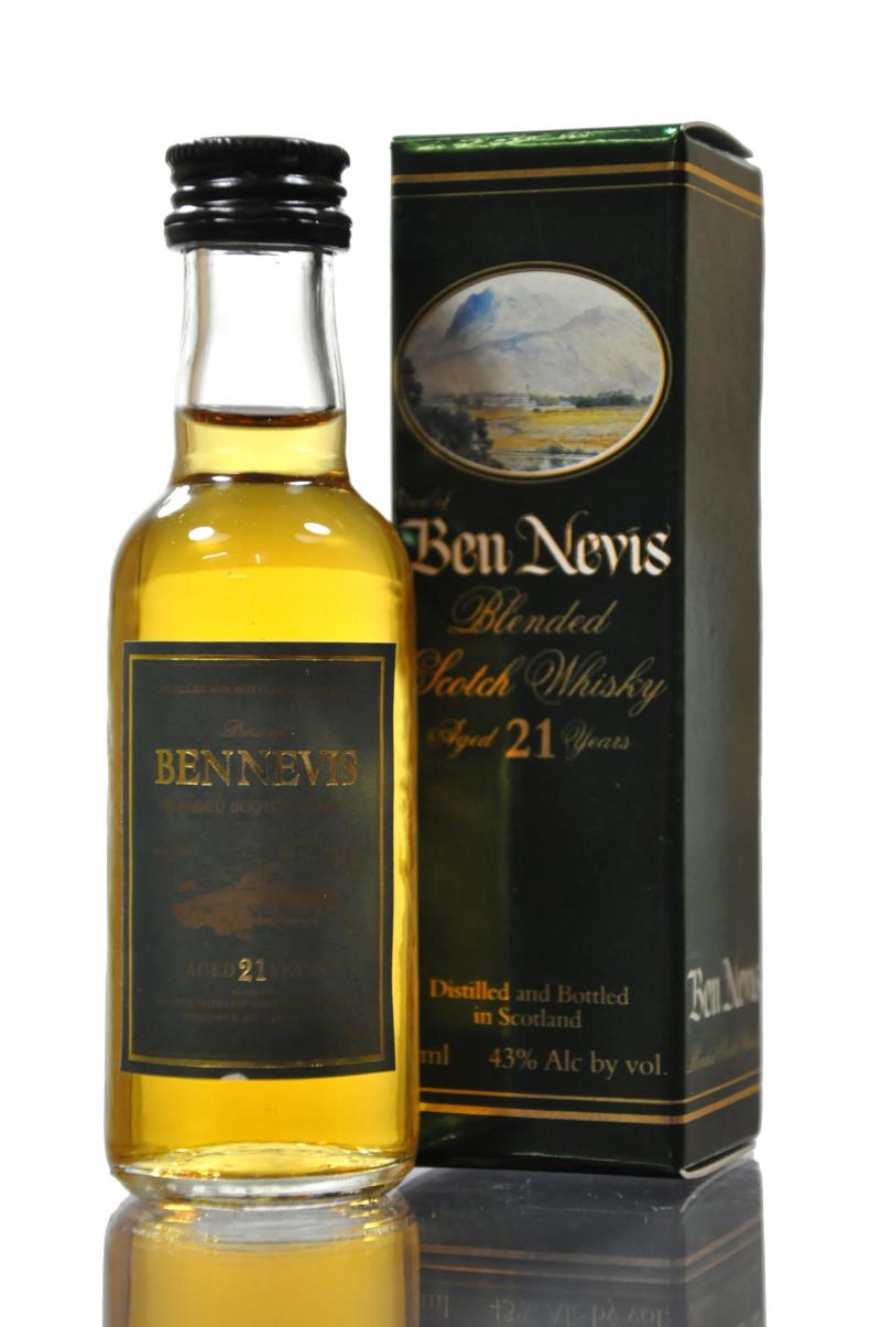 Ben Nevis 21 Year Old Miniature