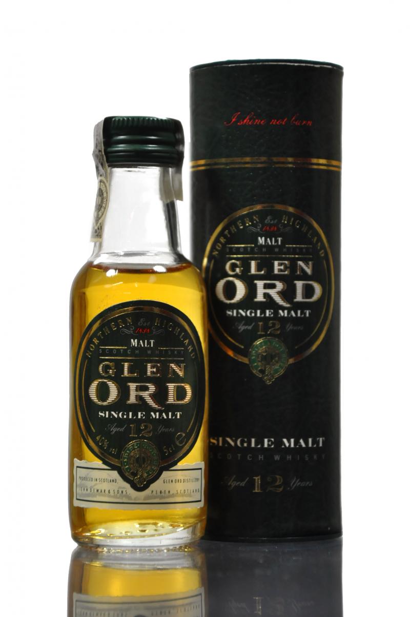 Glen Ord 12 Year Old Miniature