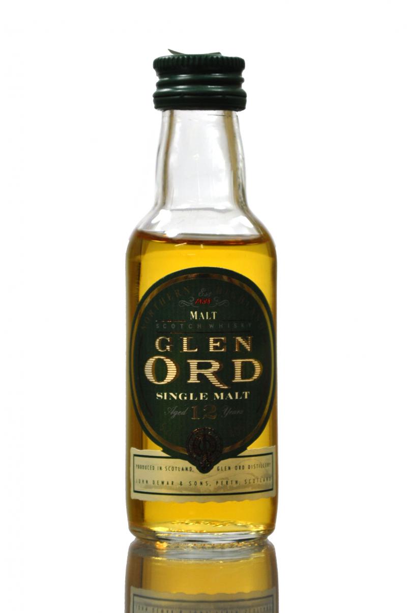 Glen Ord 12 Year Old Miniature