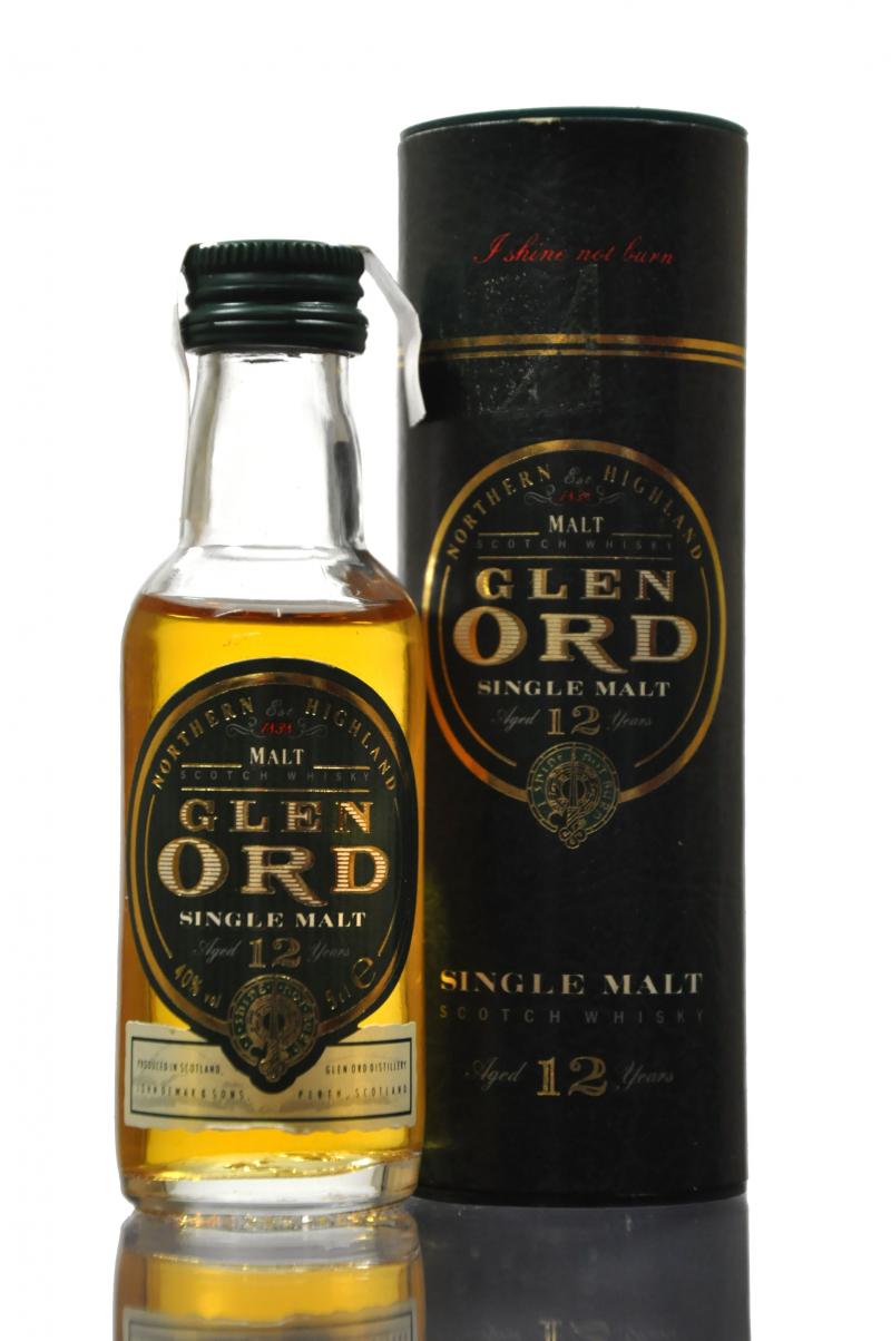 Glen Ord 12 Year Old Miniature