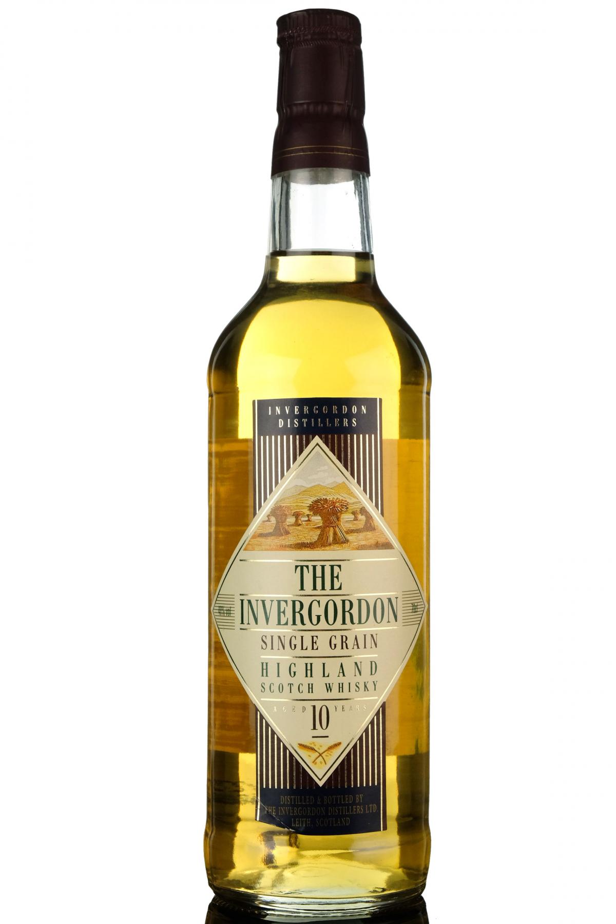 Invergordon 10 Year Old - Single Grain