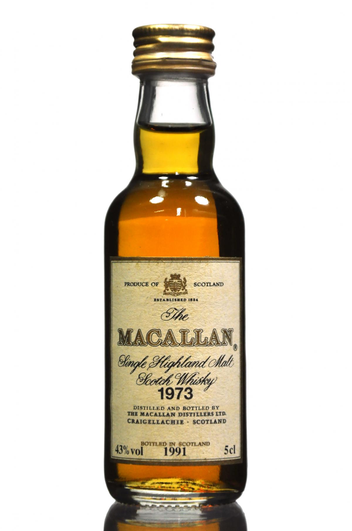 Macallan 1973-1991 Miniature