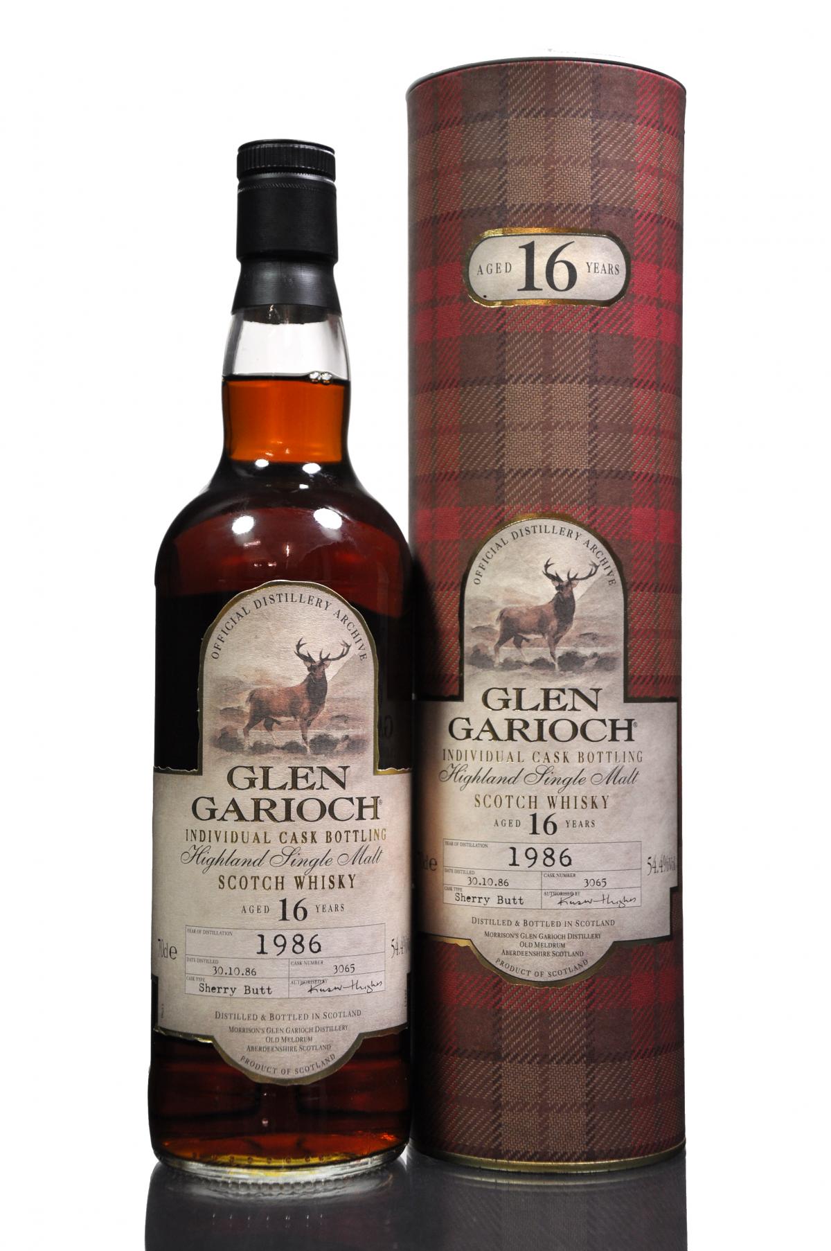 Glen Garioch 1986-2002 - 16 Year Old - Single Cask 3065