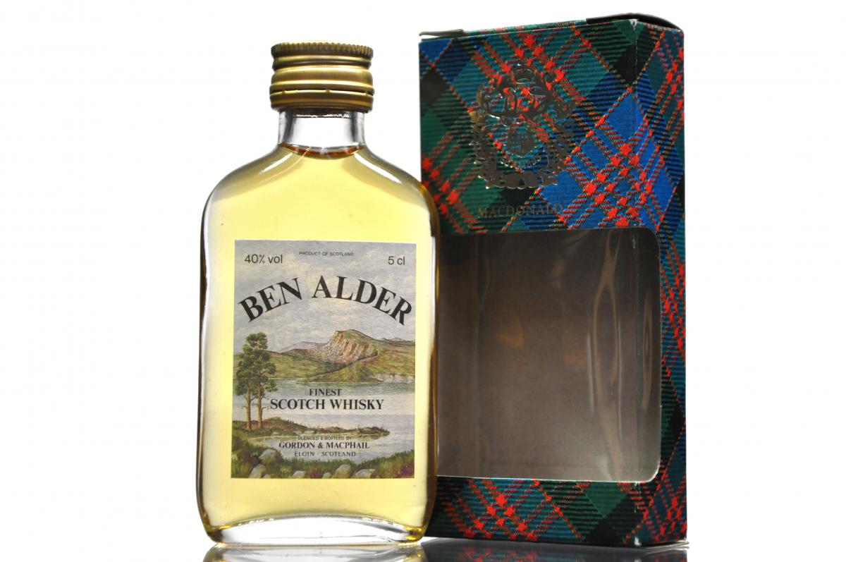 Ben Alder Gordon & MacPhail Miniature