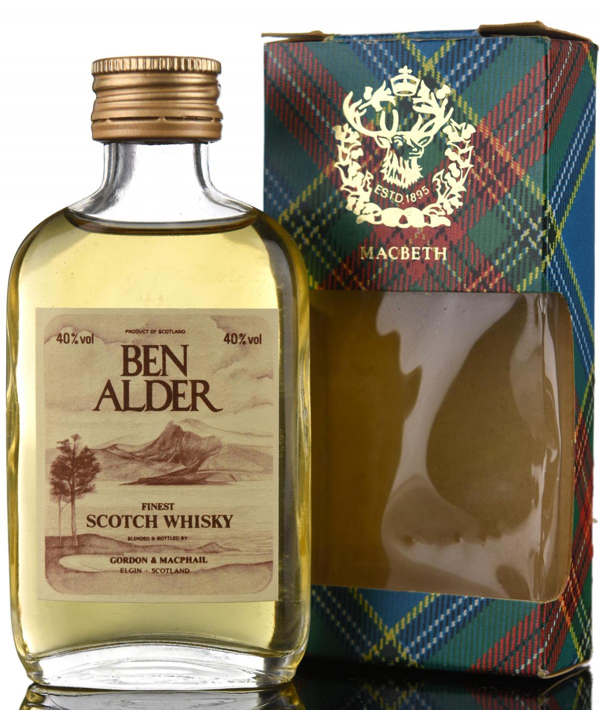 Ben Alder Gordon & MacPhail Miniature