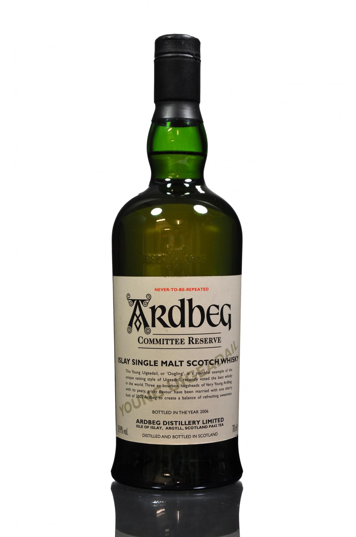 Ardbeg Oogling - Young Uigeadail