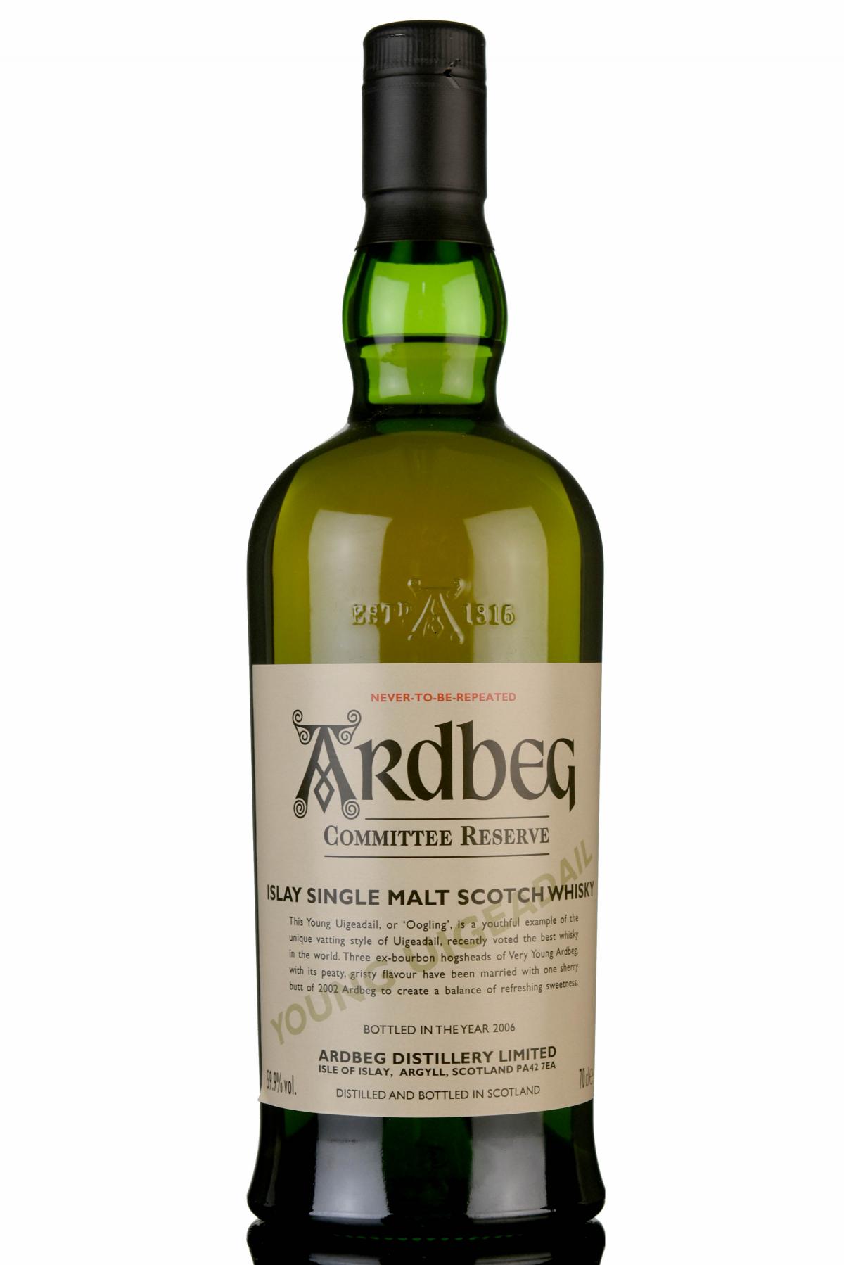 Ardbeg Oogling - Young Uigeadail