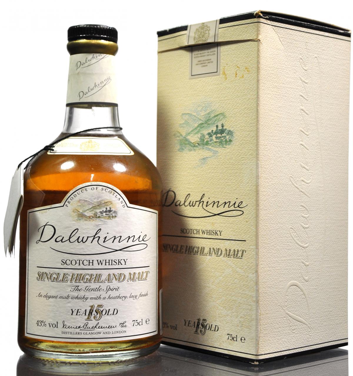 Dalwhinnie 15 Year Old - Circa 1990