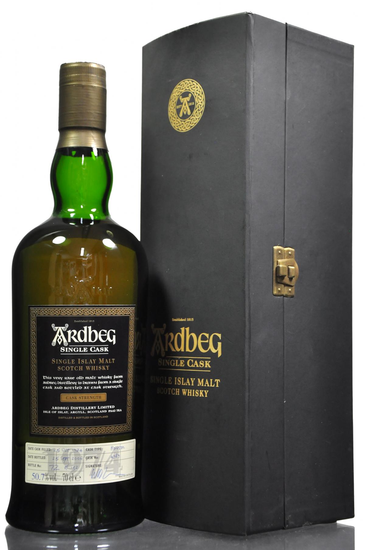 Ardbeg 1974-2006 - Single Cask 4989